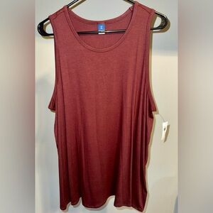 Old Navy Luxe Sleeveless Tank - High Neck - Grand Canyon - XL Tall